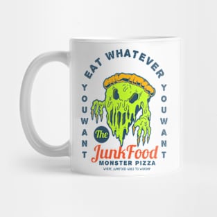 Monster Pizza Junk Food Mug